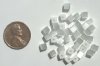 40 4mm White Fiber Optic Cubes